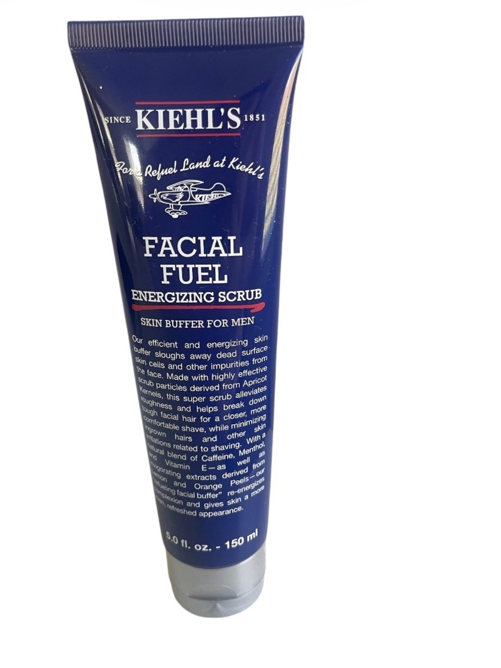 Kiehl's Facial Fuel Energizing Scrub Skin Buffer For Men 5 oz / 150 ml Sealed